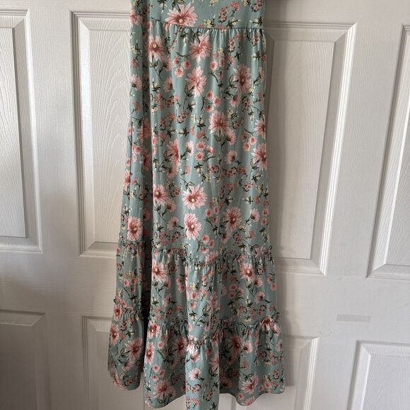 Womens Small Floral Milkmaid Dress Cottagecore Boho Coquette Soft Girl Style - Picture 6 of 16